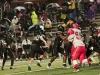 Iowa Colony Triumphs Over Fort Bend Marshall in Playoff Showdown Iowa Colony varsity football players, Image captured by Jeteral C. Mitchell JCurtisMedia