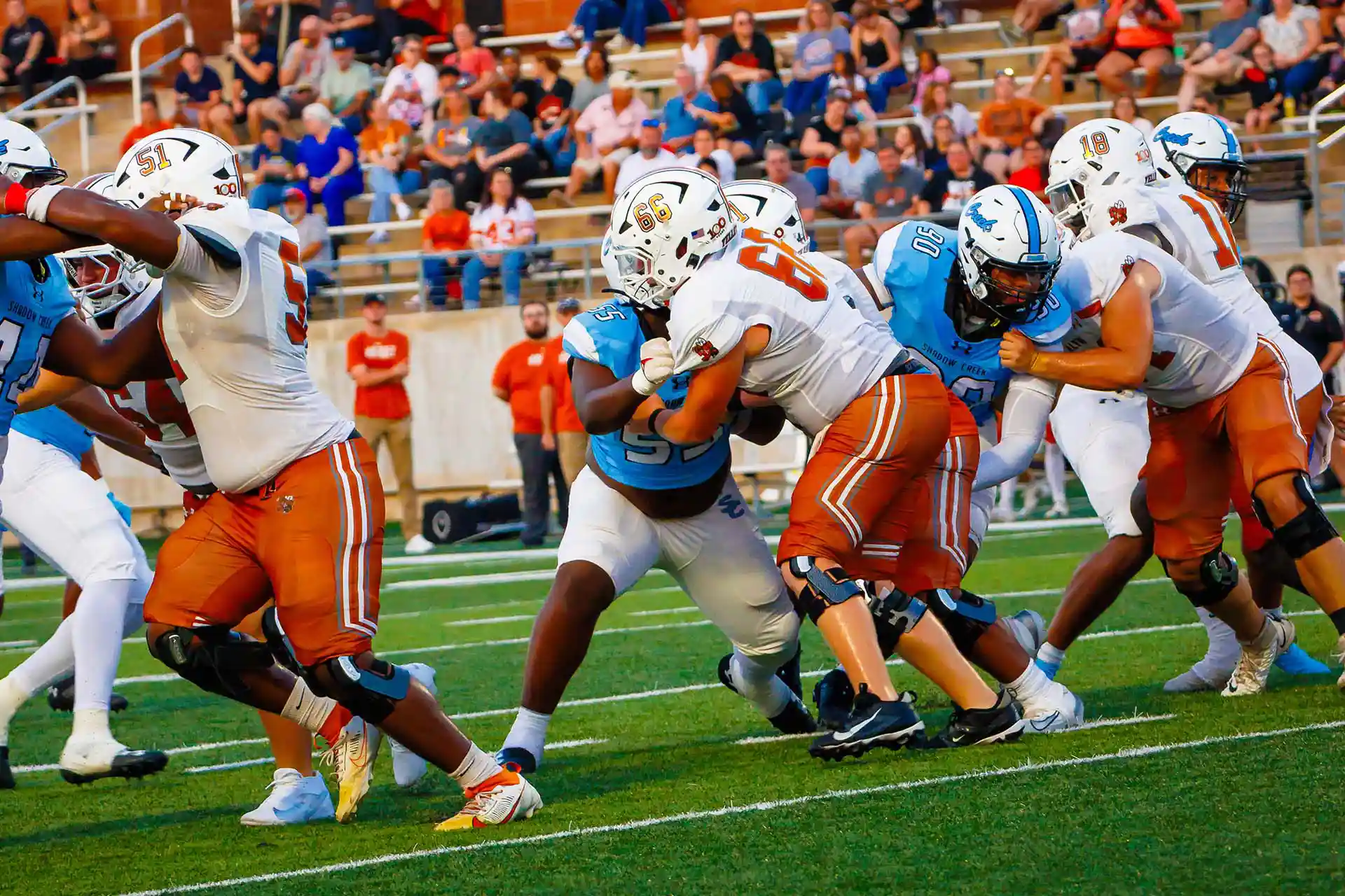 Shadow Creek vs Alvin 2025 Defensive Linemen