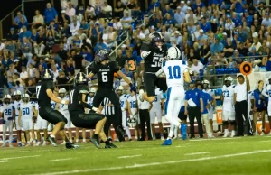 Kinkaid Falcons Claim Back-to-Back SPC 4A Football Championship Over Episcopal Kinkaid offensive and defensive linemen dominate the trenches in 2025 SPC 4A football championship against Episcopal Knights