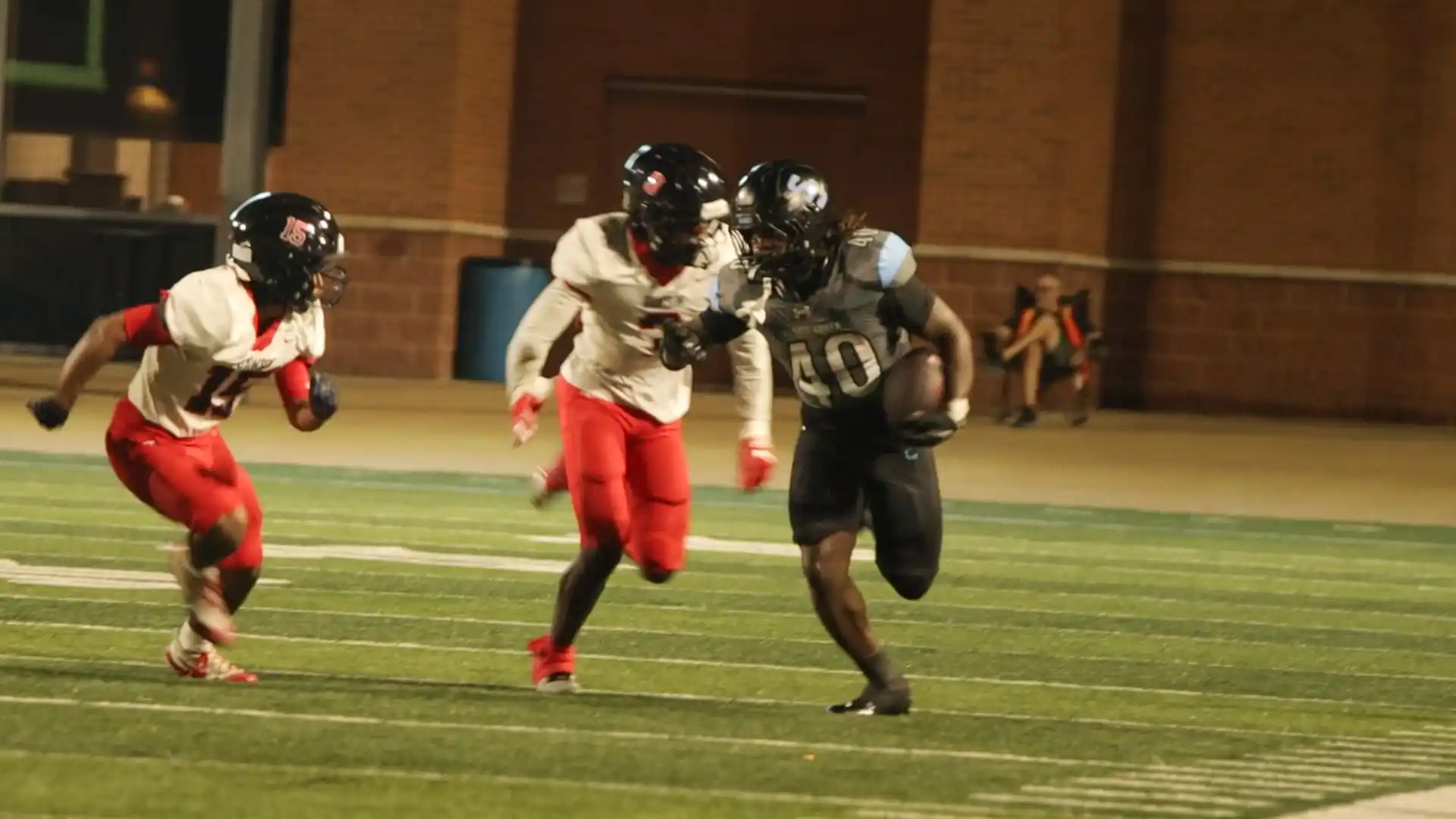 Shadow Creek football against Dawson at Alvin ISD Freedom Field